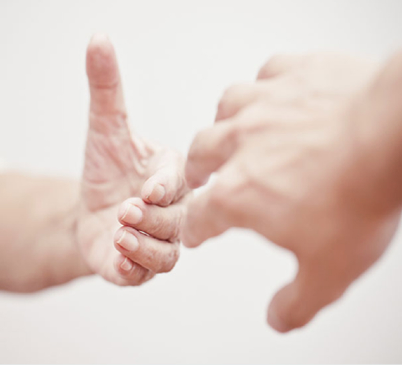 Hands Showing Care